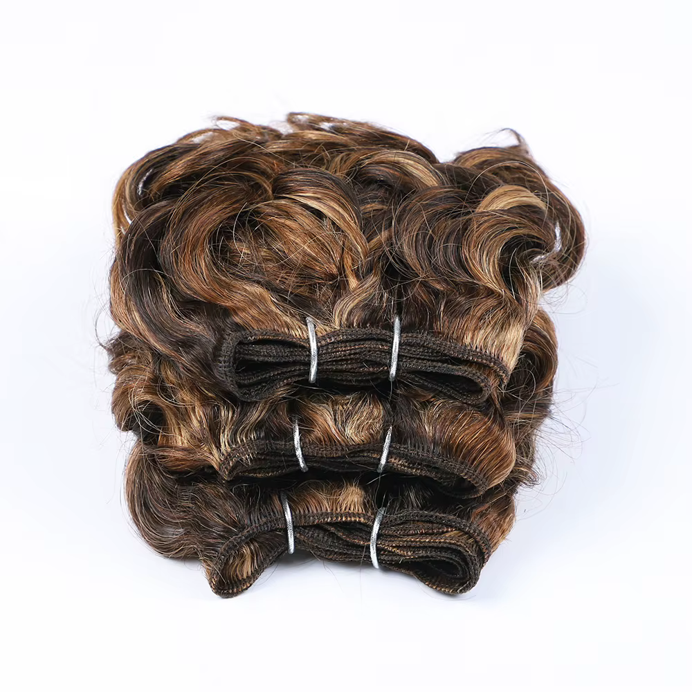 Tissage en lot brésilien Remy naturel bouclé