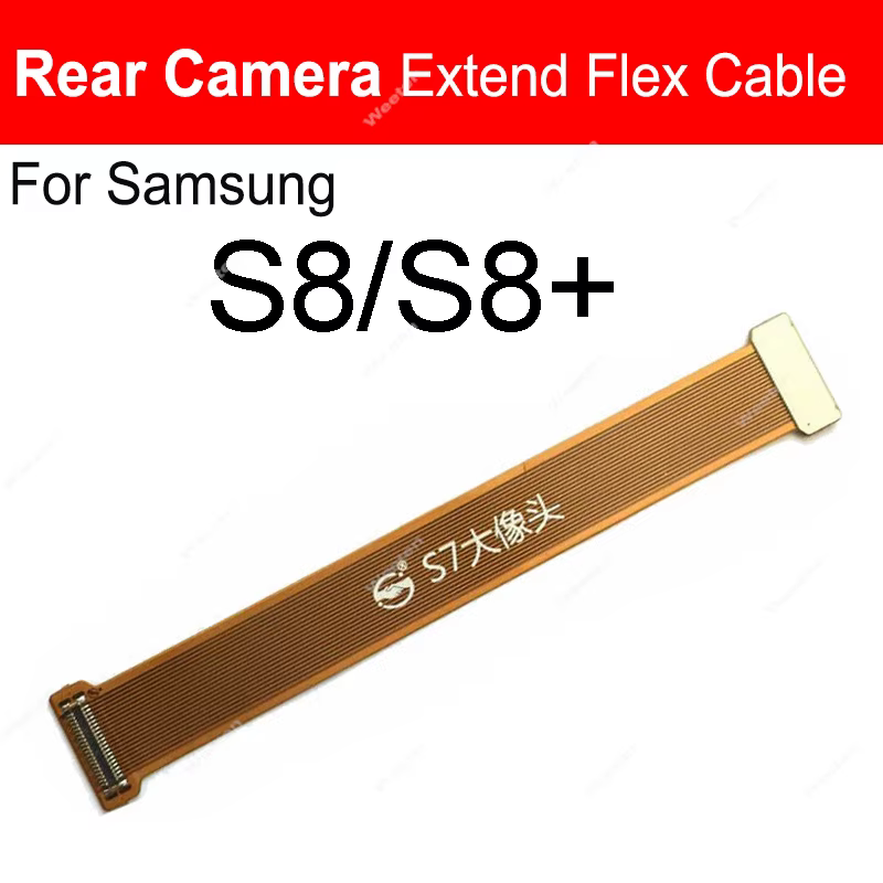 Test de caméra avant, extension flexible pour Samsung S7 Edge S7 S8 S9 Plus S8 + S9 +, testeur de caméra arrière, Extension de câble flexible