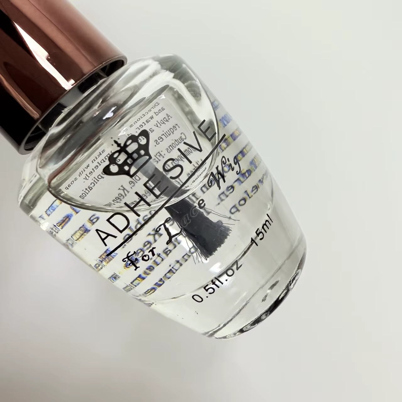 1/2 pièces 0.5FL.OZ(15ml) autocollants pour perruques en dentelle accessoire de Salon de beauté de cheveux perruque