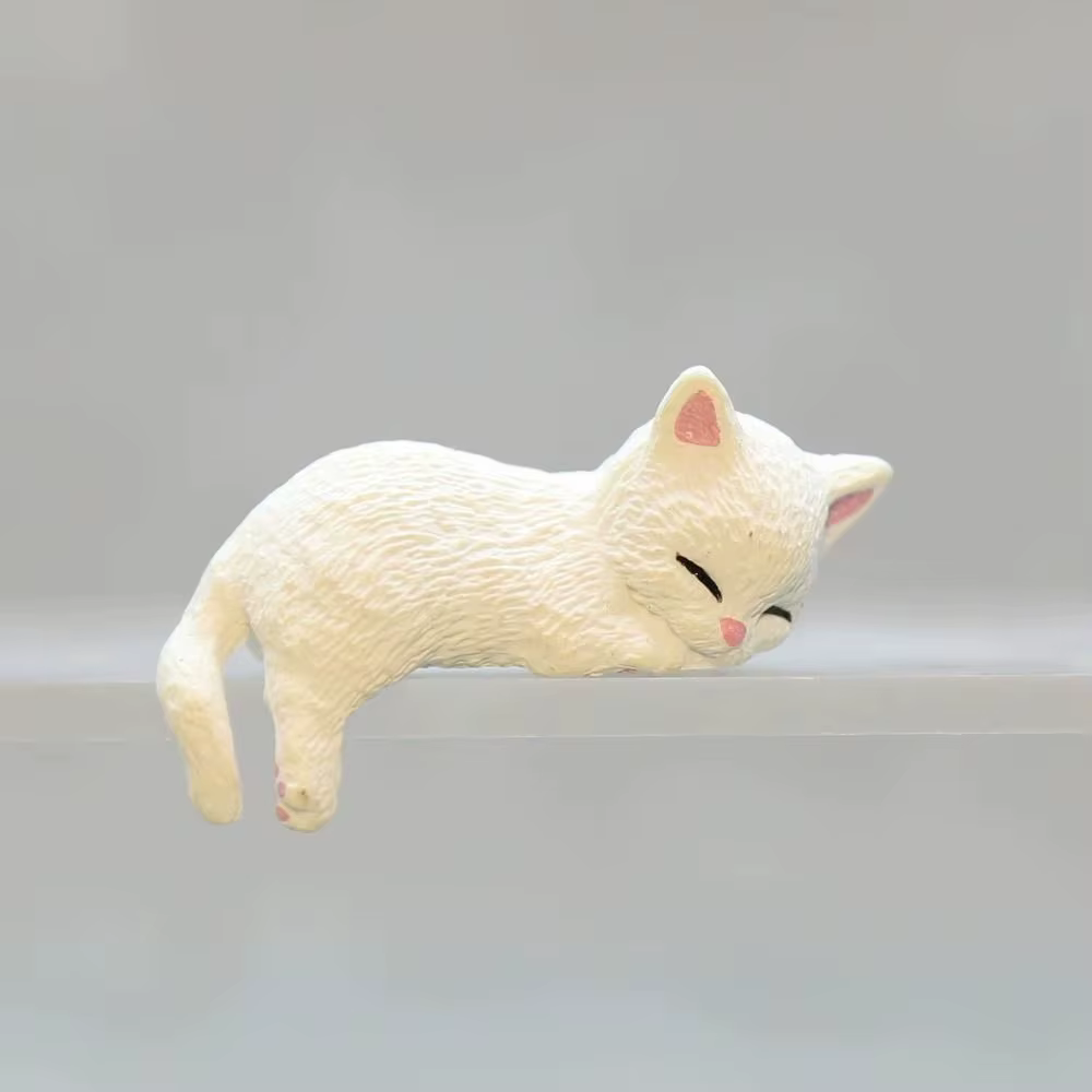 Bord chat ordinateur tasse d'eau voiture bord décoration crème colle accessoires petits ornements Figurines et Miniatures