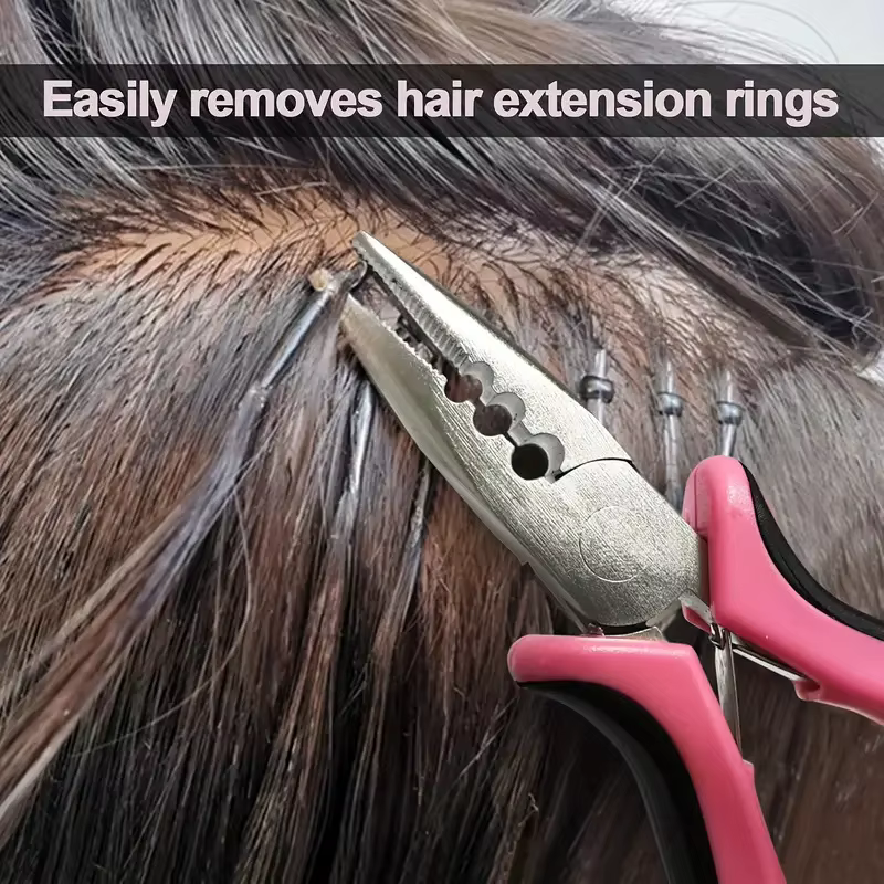 Kit d'extensions de cheveux Micro anneau