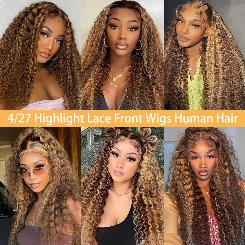 Perruque Lace Frontal Wig 360 sans colle