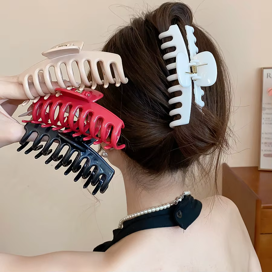 Pinces à cheveux en Silicone pour femmes