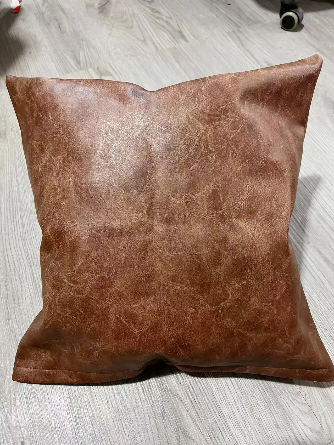 Juste de coussin en similicuir de luxe, taie d'oreiller décorative, moderne, canapé, salon, ferme, nouveau