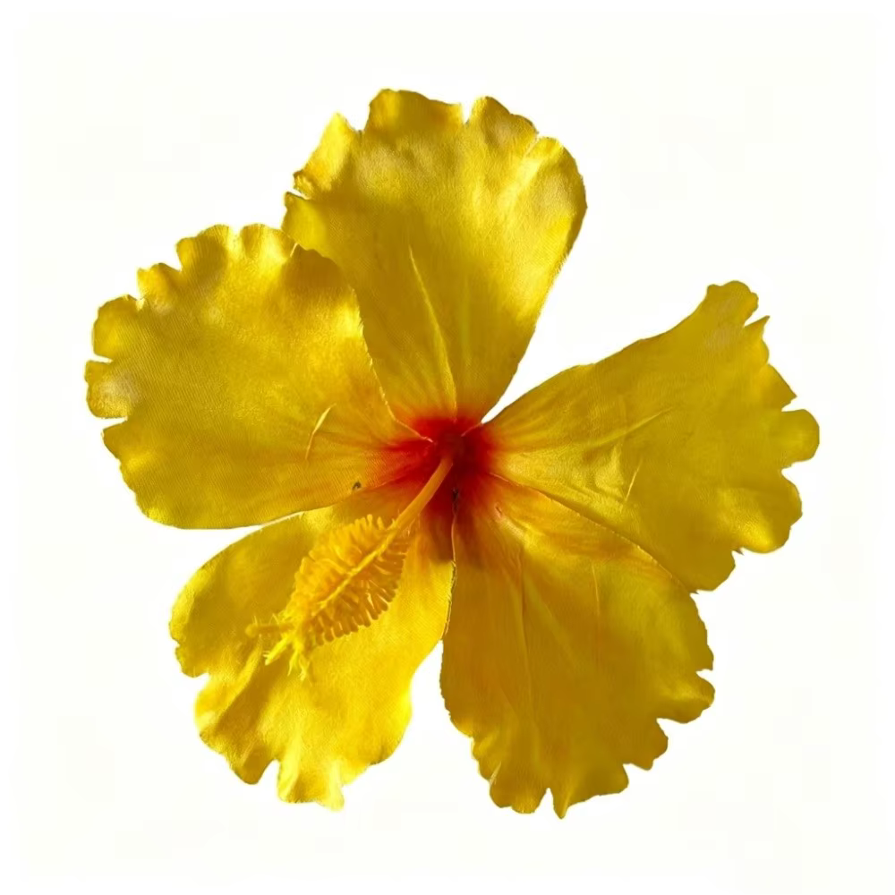 Pince à cheveux fleur artificielle Hibiscus