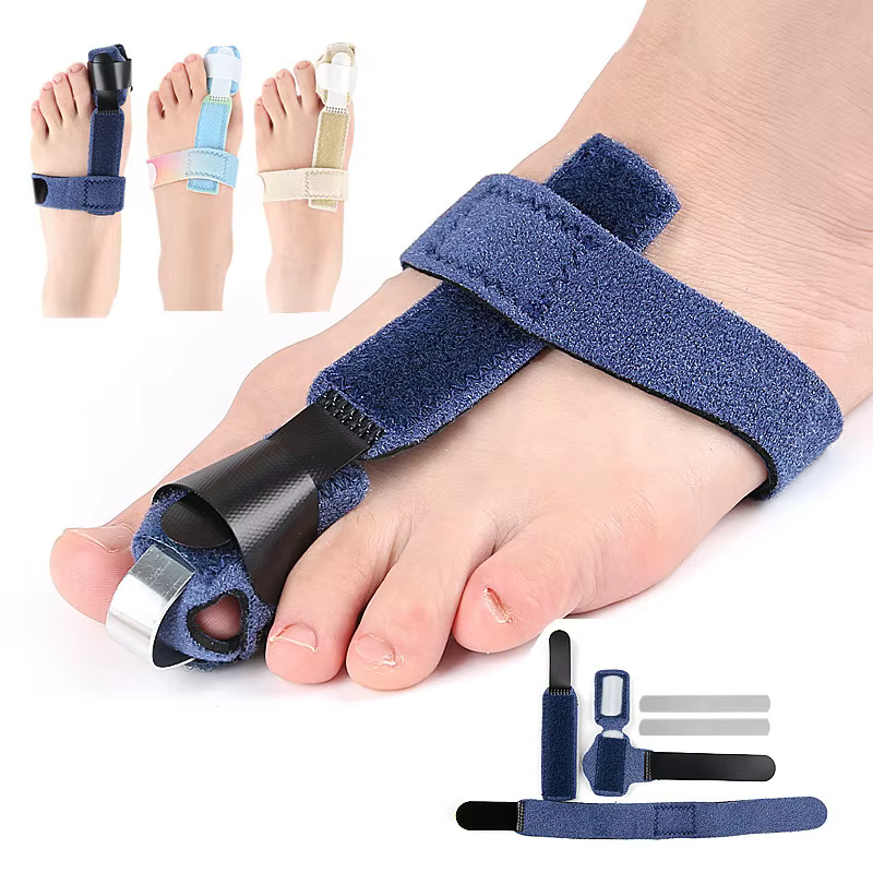 Correcteur d'orteils, fixateur de Fracture d'orteils, orthèses, os du pied, ajusteur de pouce, chaussettes de pédicure douces, redresseur d'oignon