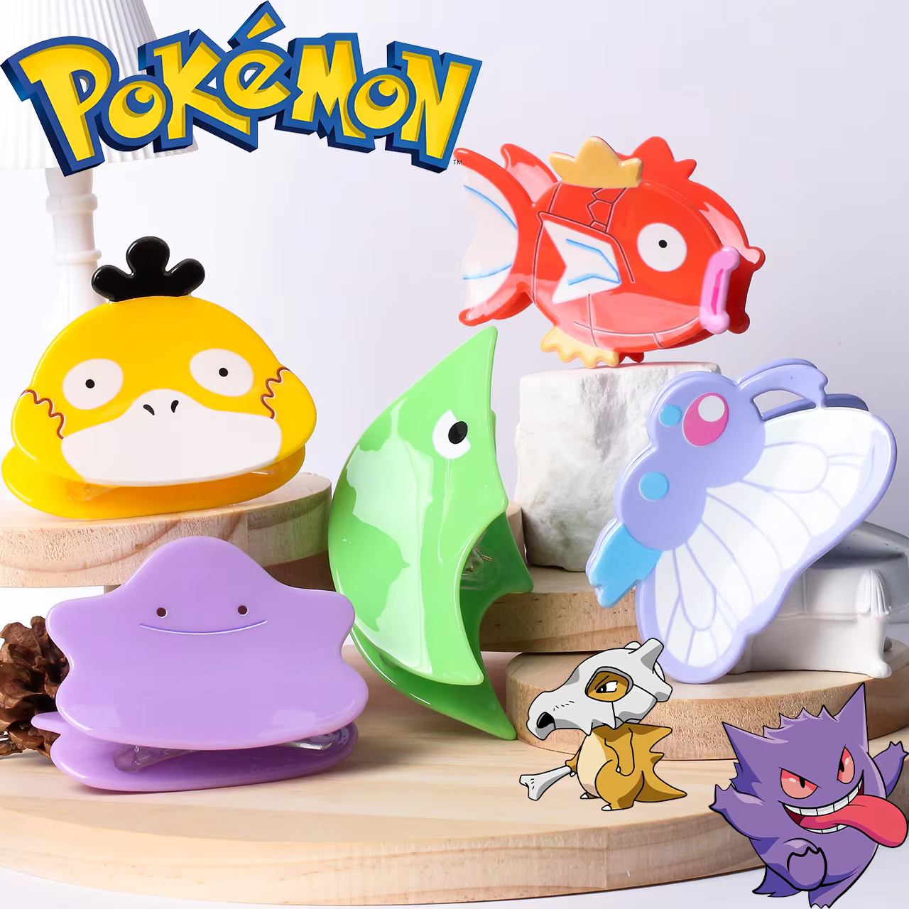Pince à cheveux Pokemon pour femmes