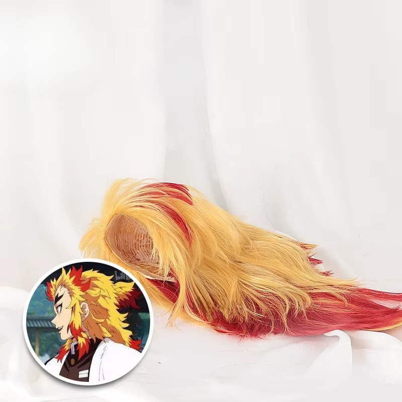 Demon Slayer Anime Cosplay Perruque