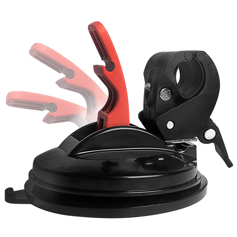Support à ventouse puissant pour outil électrique, mini base mécanique télescopique à mouvement alternatif avec ventouse