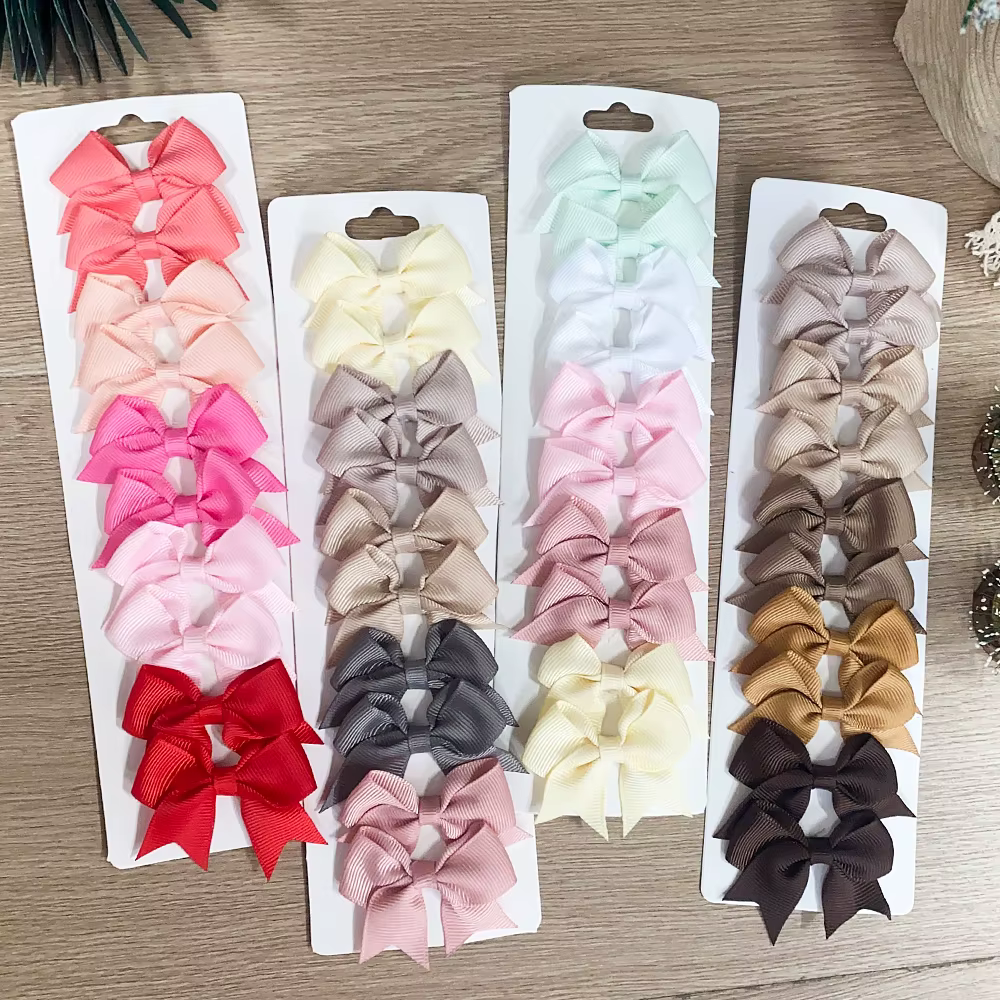 Pinces à cheveux avec nœuds pour enfants