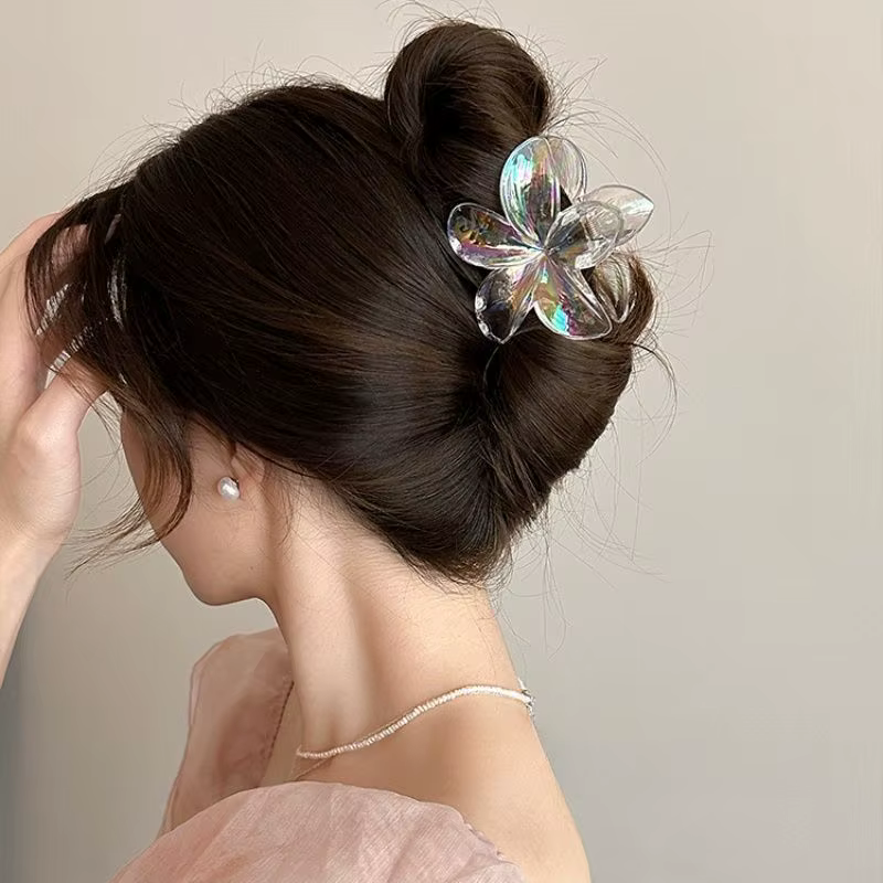 Pince à cheveux en plastique doux
