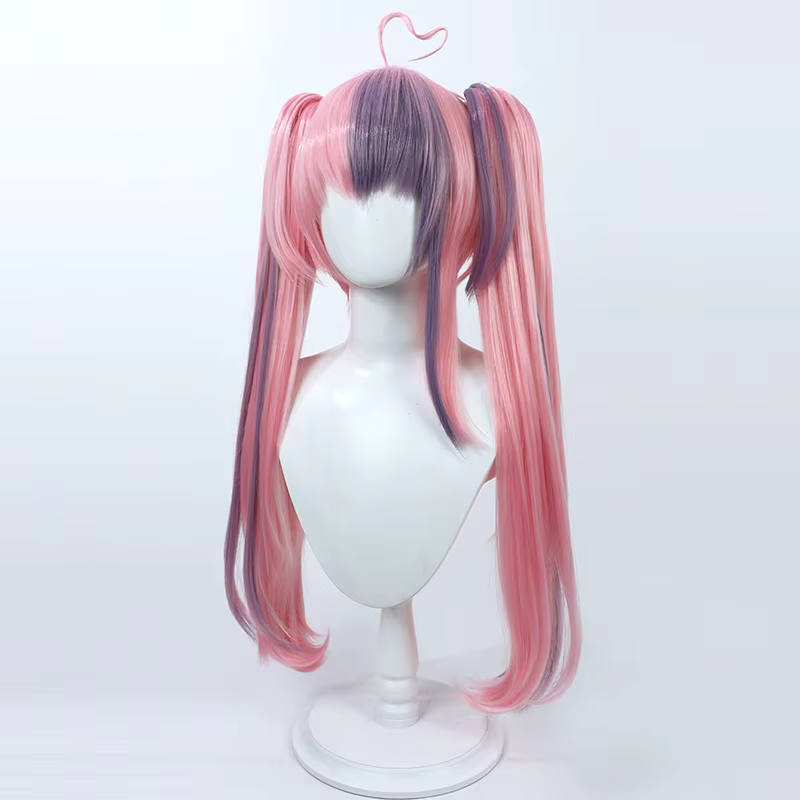 NIJISANJI virtuel YouTube Ironmouse Cosplay perruque Halloween fête accessoire cheveux synthétiques fibre résistante à