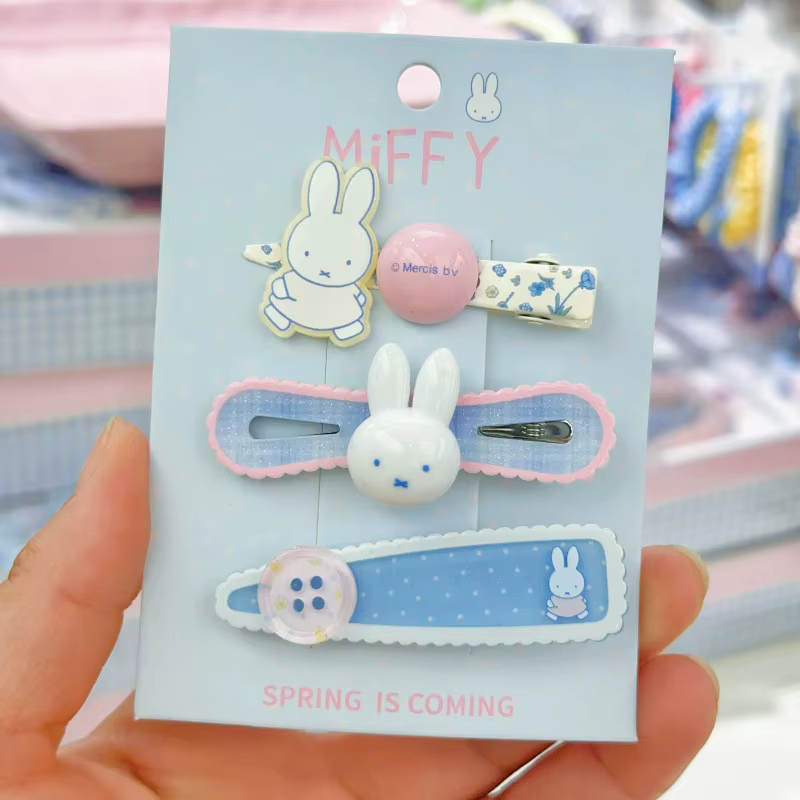 Nouvelle pince à cheveux Miffy lapin