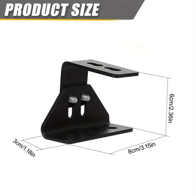 1 pièce Barre de toit réglable pour camping-car VW T5 T6 T6.1 - Support de fixation d'extension de barre de toit avec angle de maintien Airline