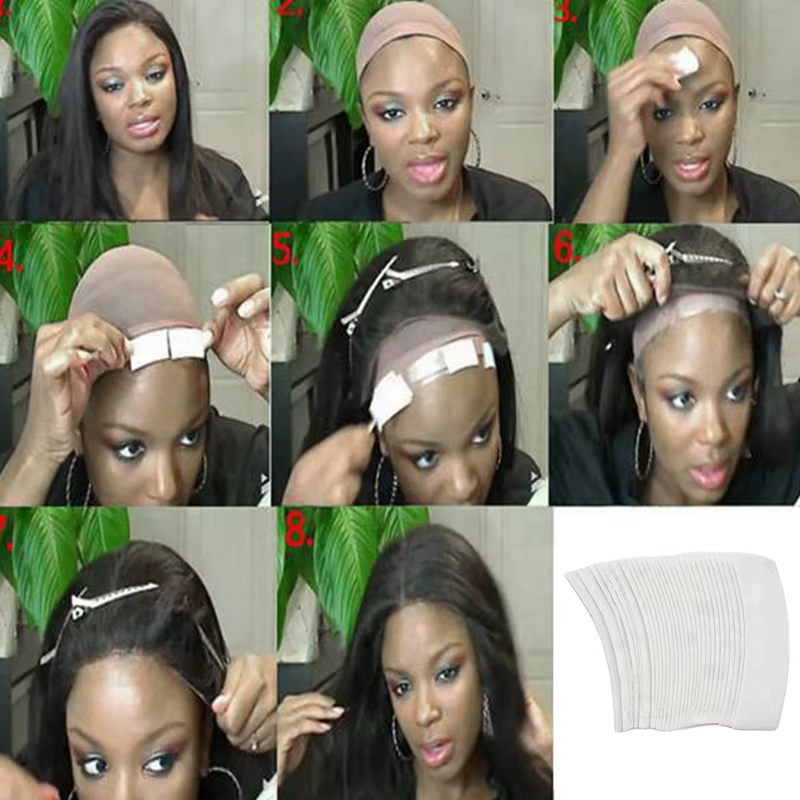 Bande adhésive Double face pour perruque