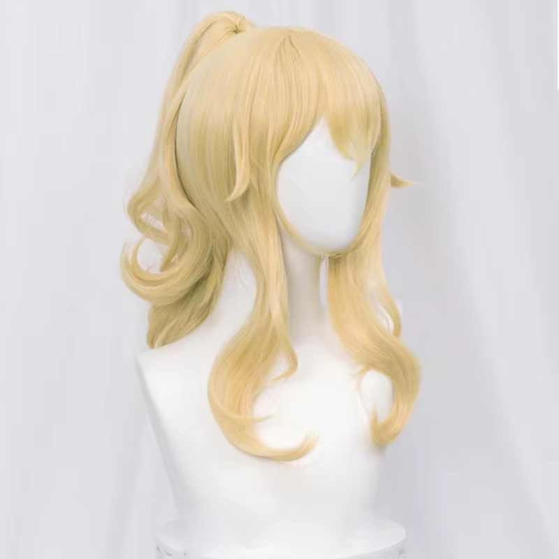 Perruque de Cosplay Anime Jean Genshin Impact