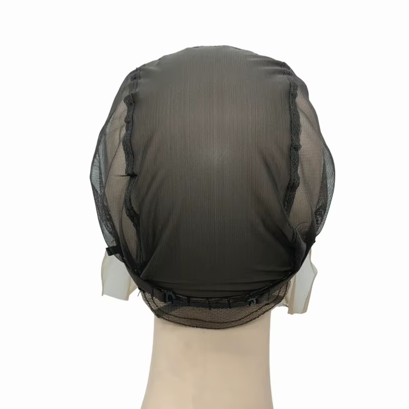 Bonnets de perruque en dentelle 13x4, 1 pièce, pour la fabrication de perruques avec bretelles réglables, bonnet de tissage sans colle, Base de perruque pour la ventilation ou les nœuds