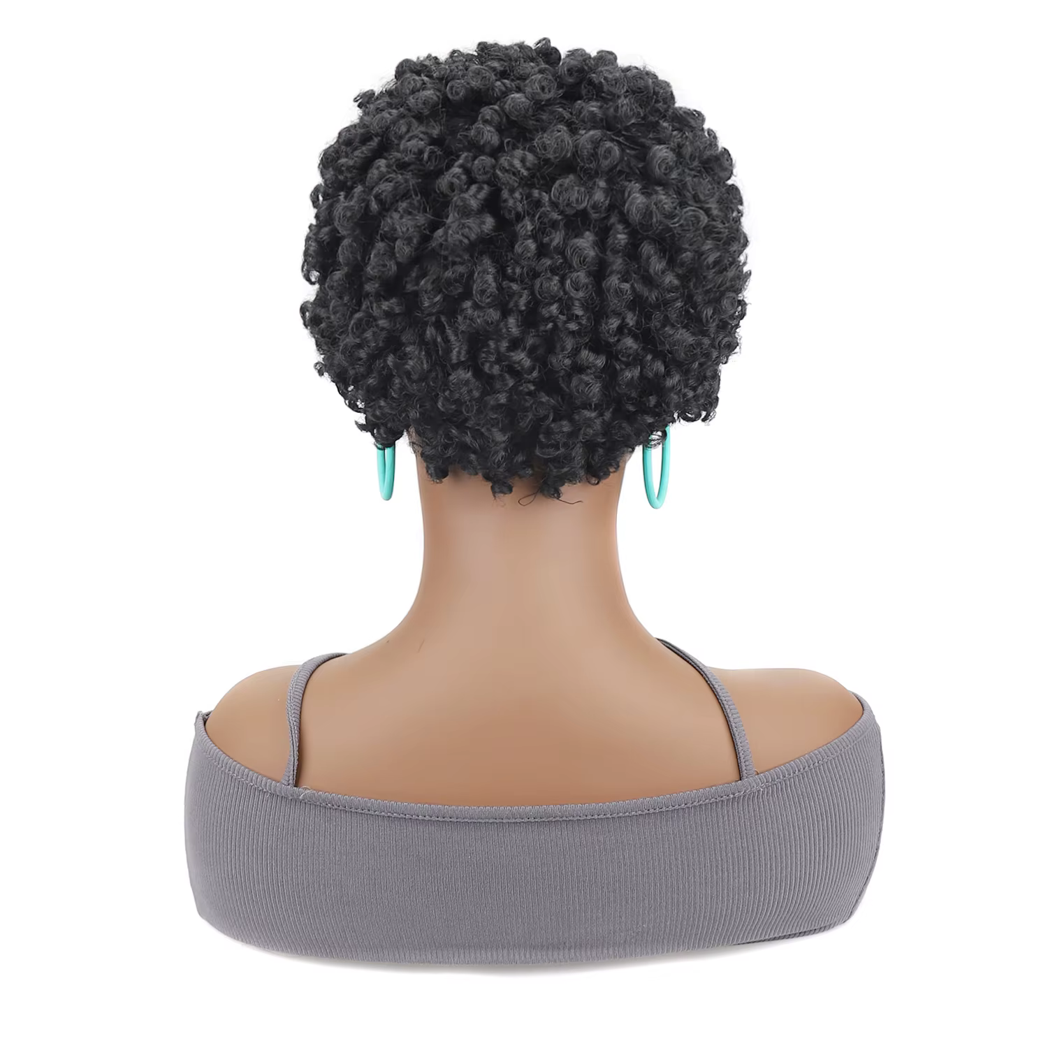 Perruques courtes afro bouclées pour femmes