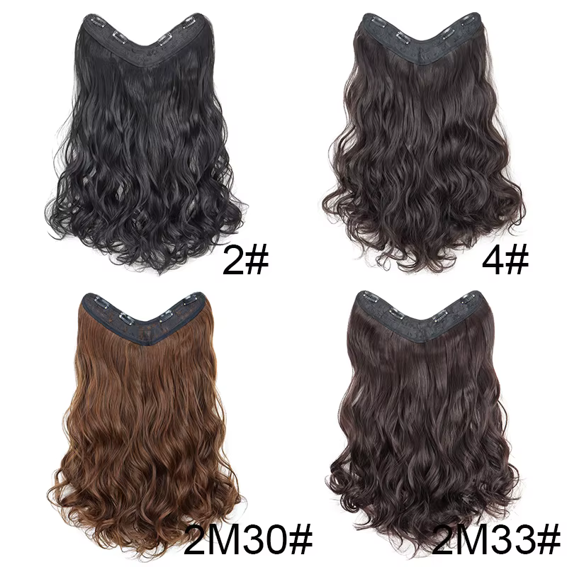 Extension capillaire synthétique longue de 24 pouces