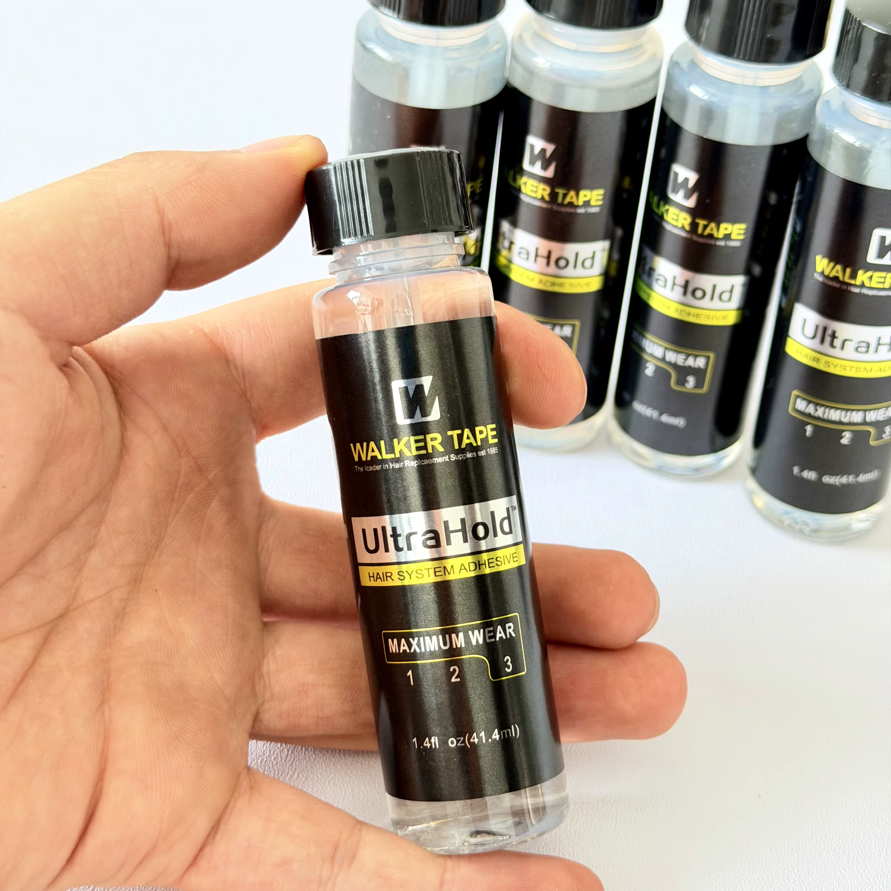 Colle Ultra Forte pour Perruques et Prothèses Capillaires – Adhésif Invisible et Imperméable