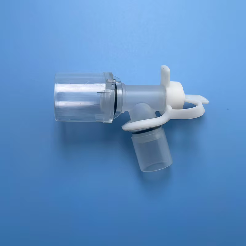 Tube d'extension pour anesthésie, circuit respiratoire jetable pour anesthésie, tube d'extension fileté, joint rotatif en forme de L