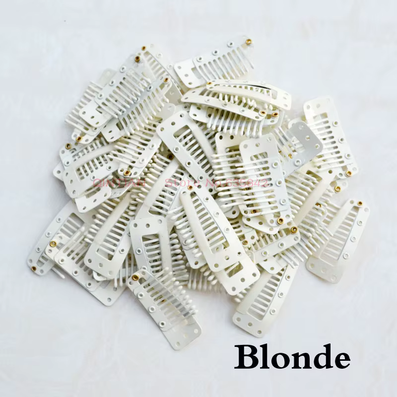 Clips pour perruques 100 pièces 3