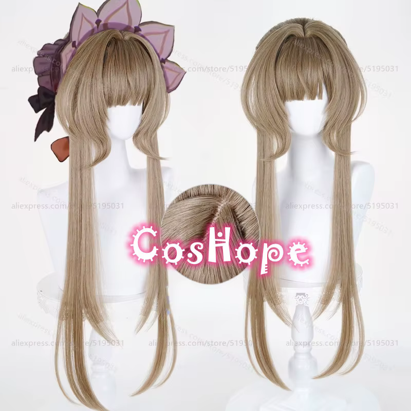 Perruque de Cosplay Marionette Sandrone