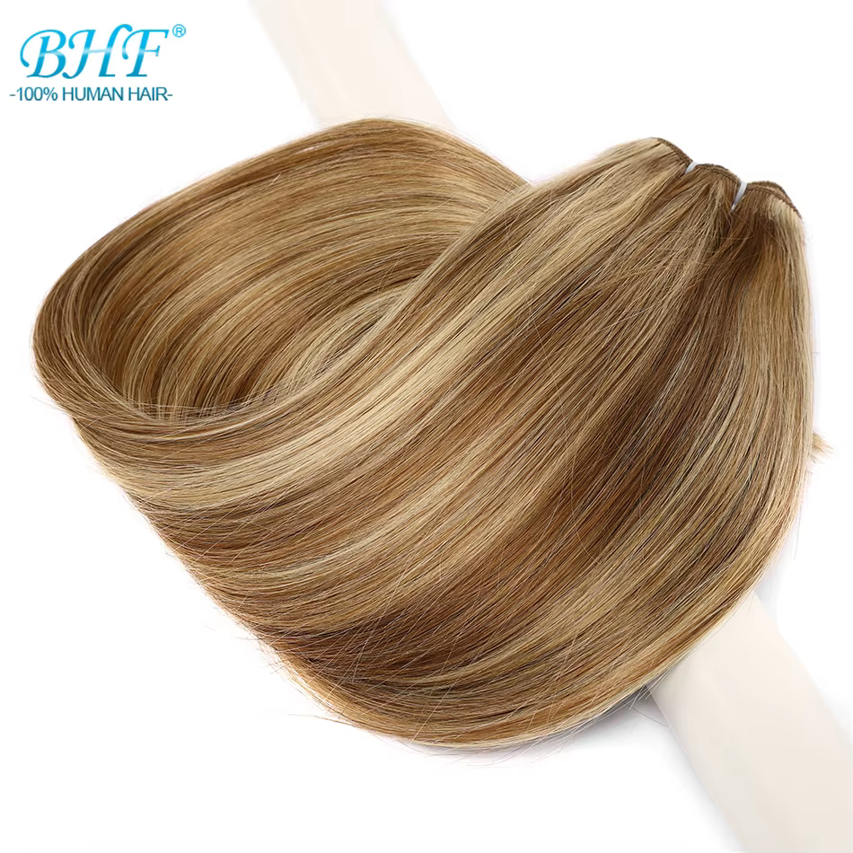 Tissage en lot brésilien naturel Remy européen lisse