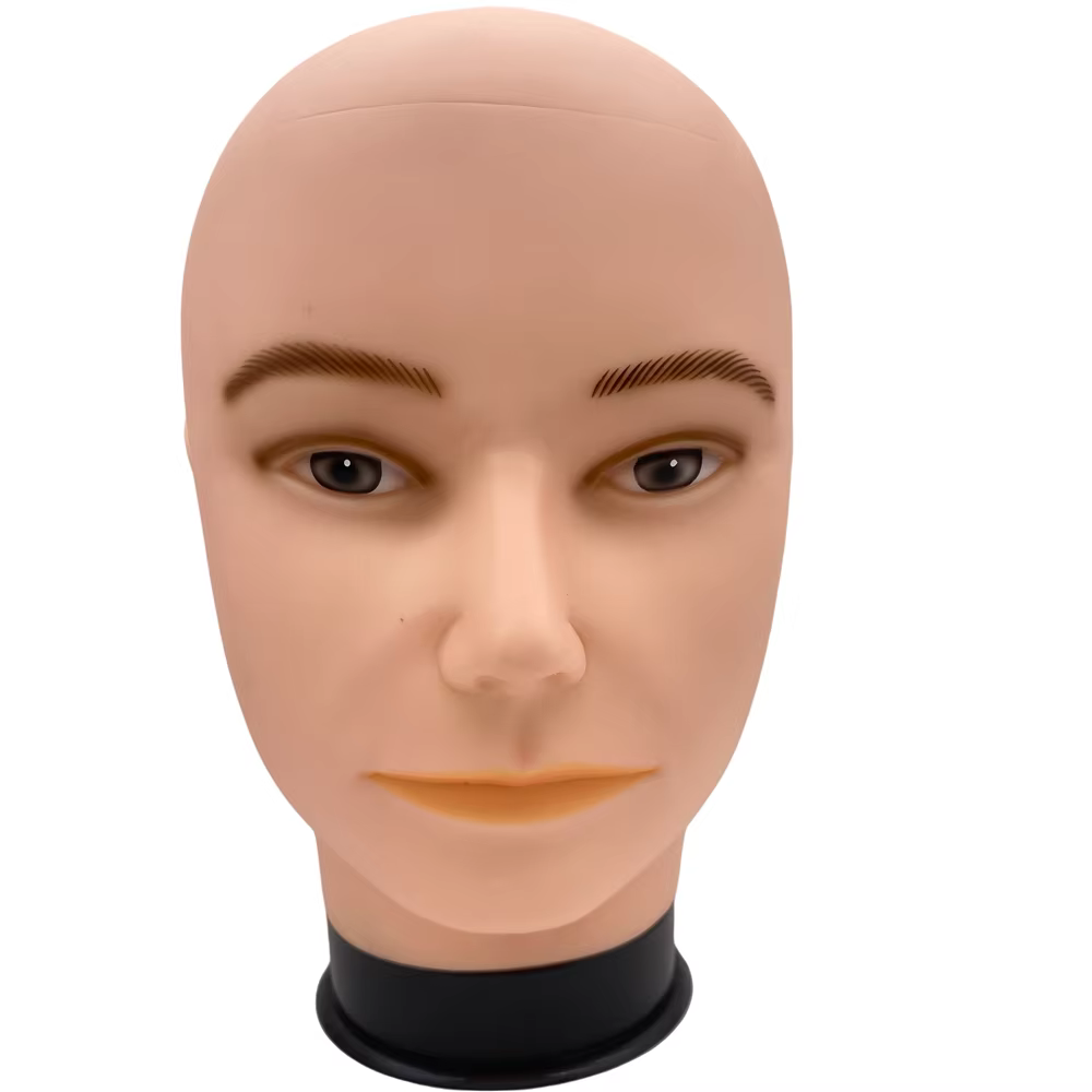 Tête de Mannequin masculin sans cheveux