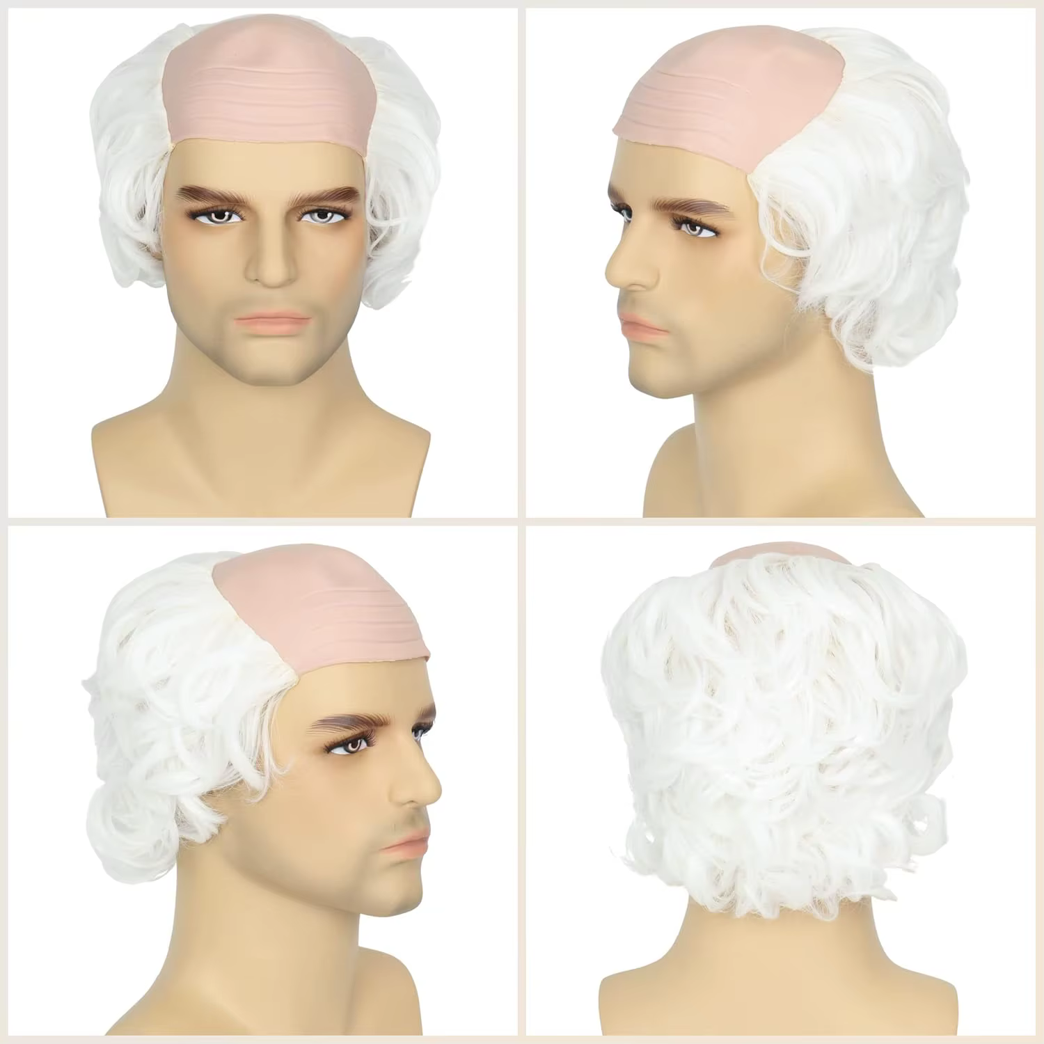 Perruque de vieil homme