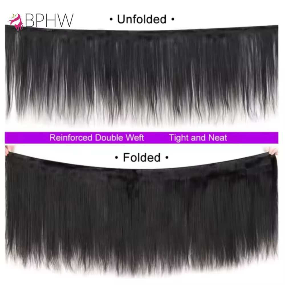 Extensions de cheveux humains brésiliens Remy