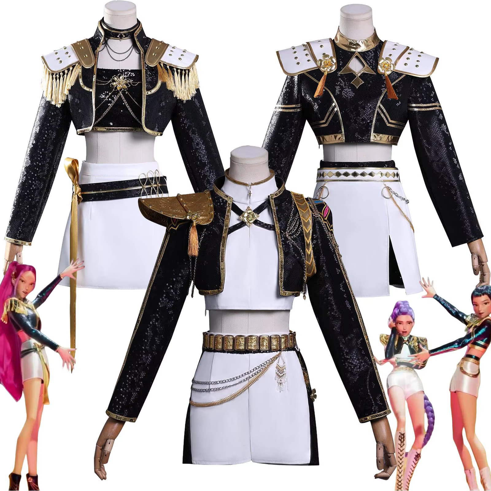 Expédition urgente Zoey Mira Rumi Cosplay Kpop