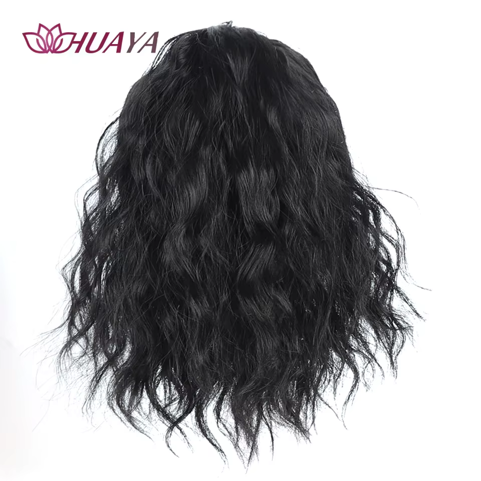 Extensions de cheveux synthétiques dames bouclés queue de cheval perruques chapeau connecté couvre-tête casquette à