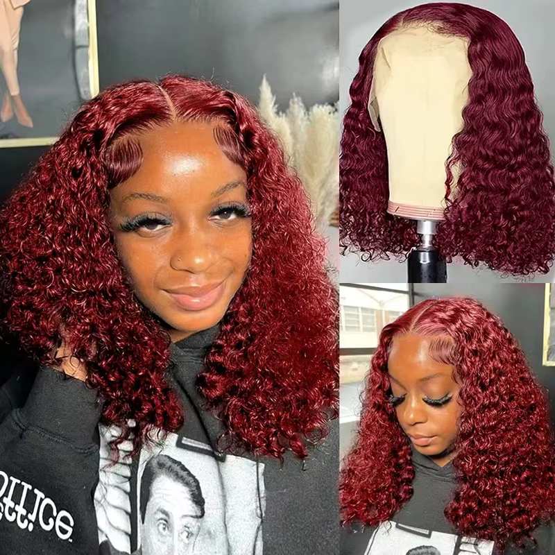 Perruque Bob Lace Frontal Wig Remy naturelle