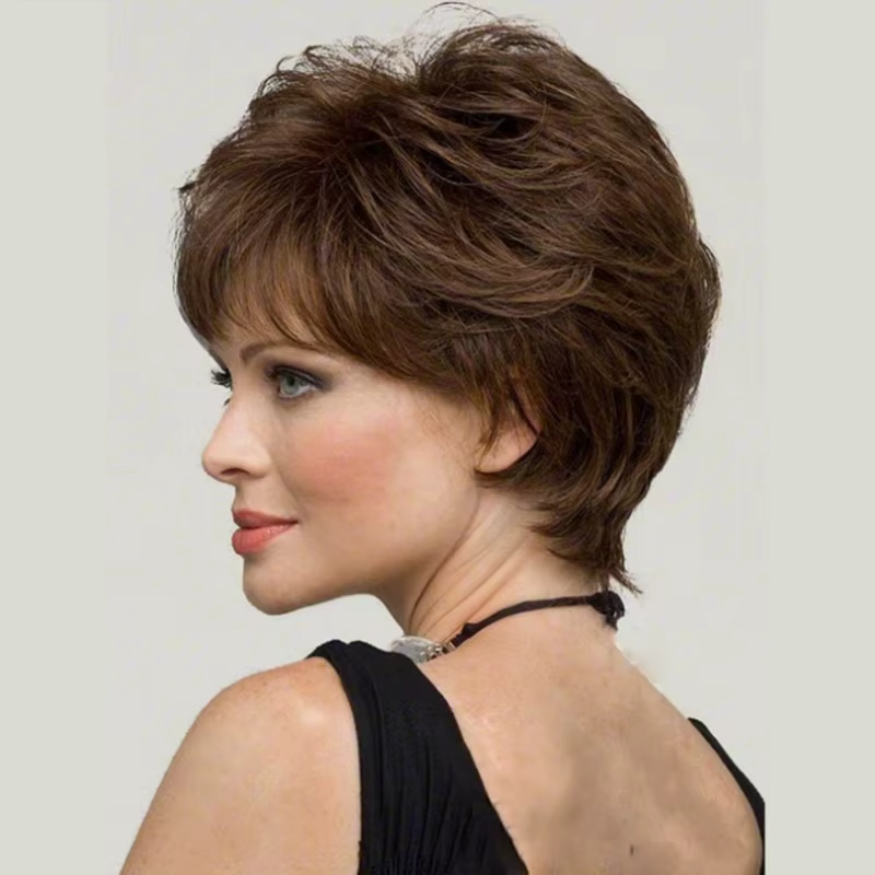 Extensions de cheveux en Fiber synthétique pour femmes noires