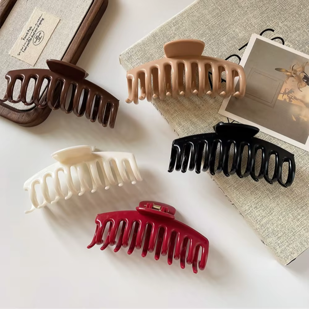 Pinces à cheveux souples en silicone pour femmes