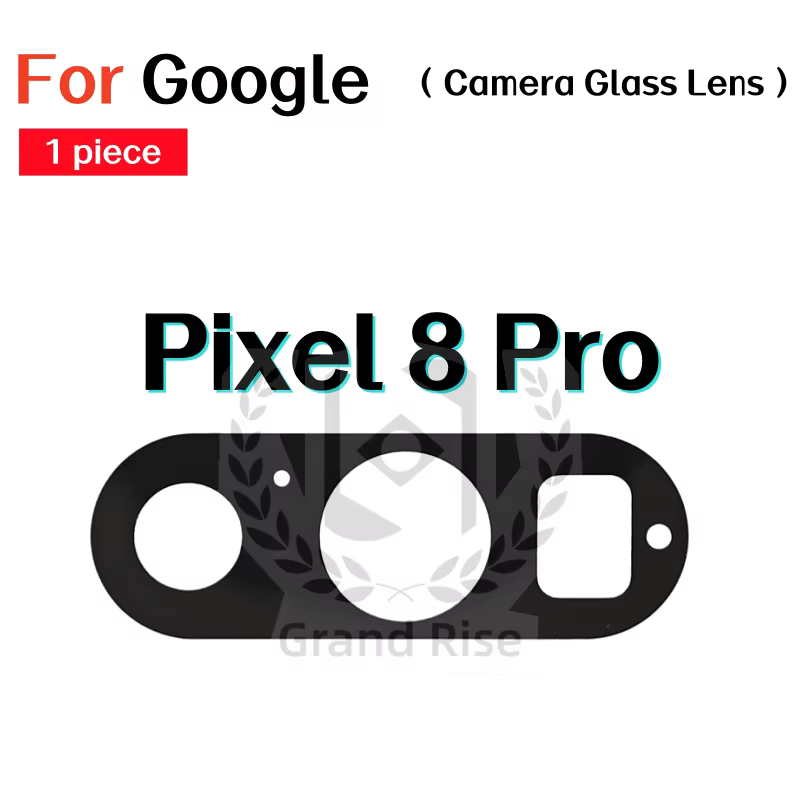 Lentille en verre de caméra arrière pour Google Pixel 6 6A 6Pro Pixel 7 7A 7Pro Pixel 8 8A 8Pro Pixel 9 9A Pixel 9Pro Fold XL Pixel 10 Pro XL