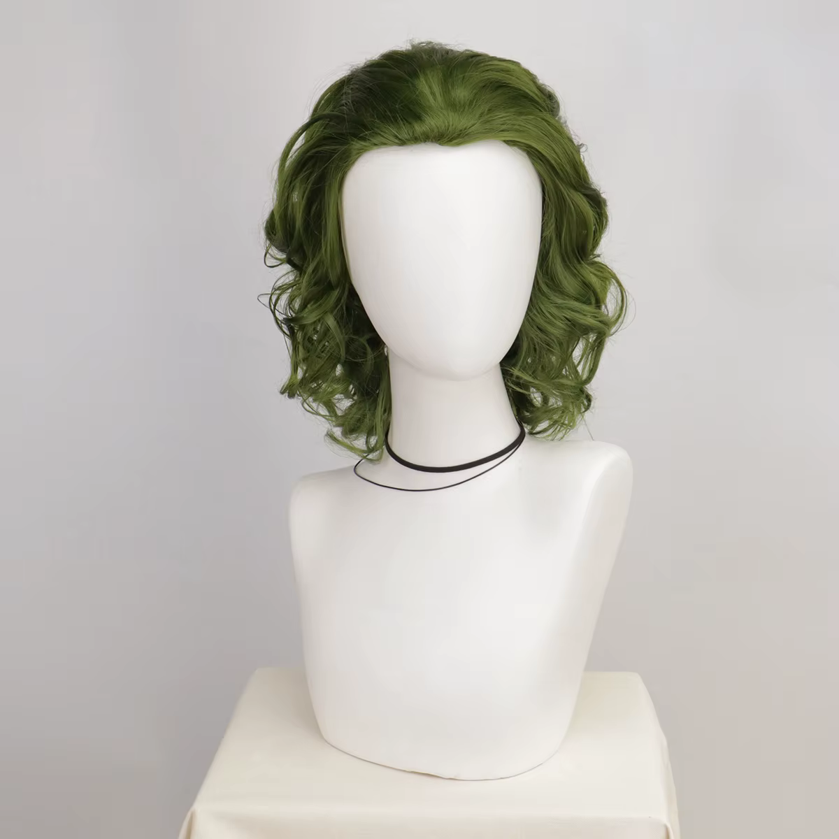 Joker – perruque synthétique courte de Clown vert