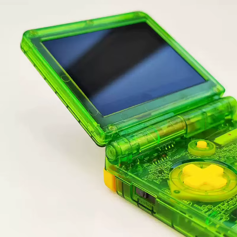 Coque miroir prédécoupée personnalisée pour GBA SP, coque universelle amusante pour GBA SP, coque compatible IPS, coque multi-adaptation pour GBA SP