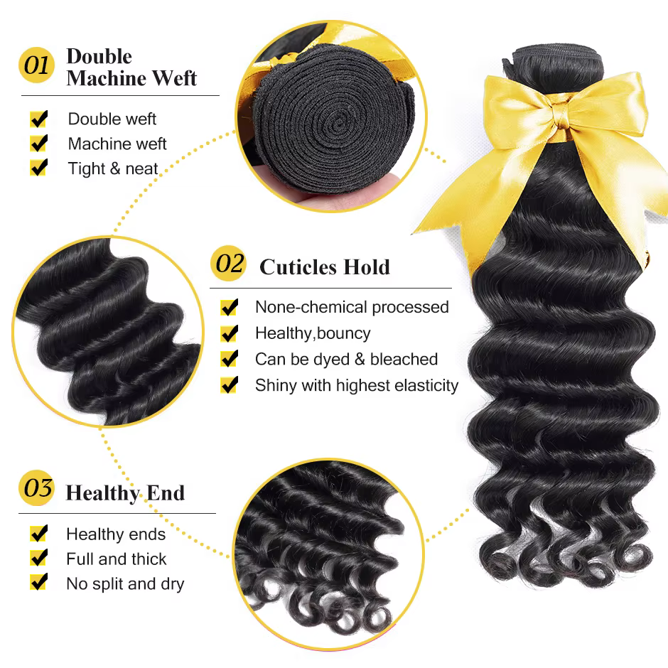 Tissage en Lot Brésilien Naturel Remy Bouclé
