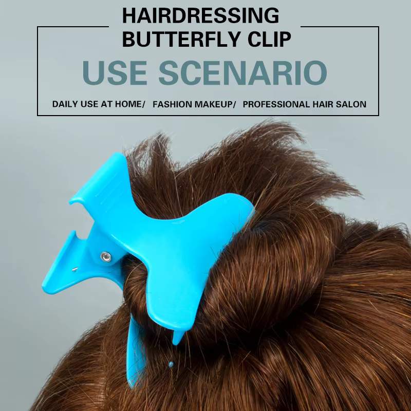 Pinces à cheveux colorées pour femmes