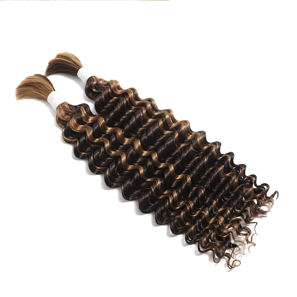 Mèches de cheveux humains Ombré 100g pour tresses bohèmes