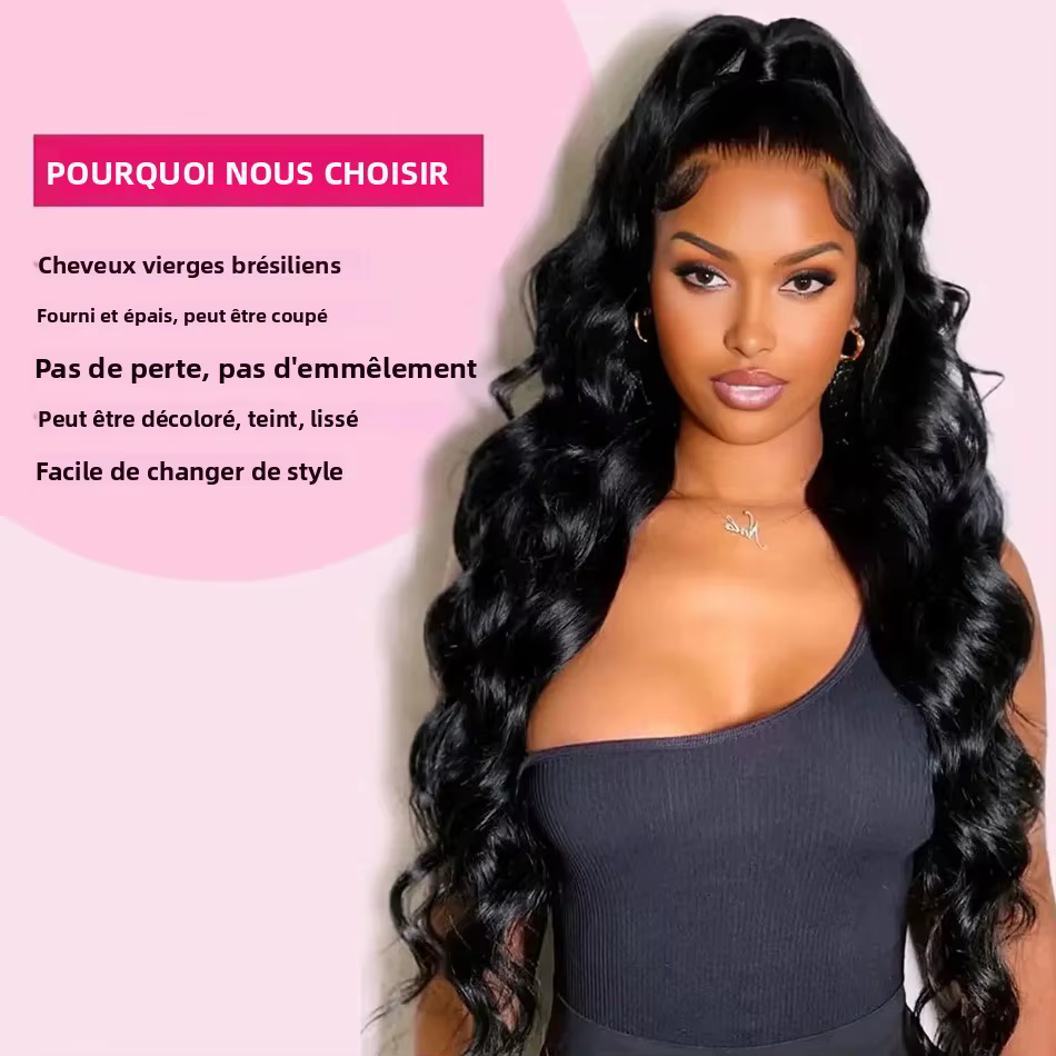 Extensions de cheveux naturels brésiliens vierges