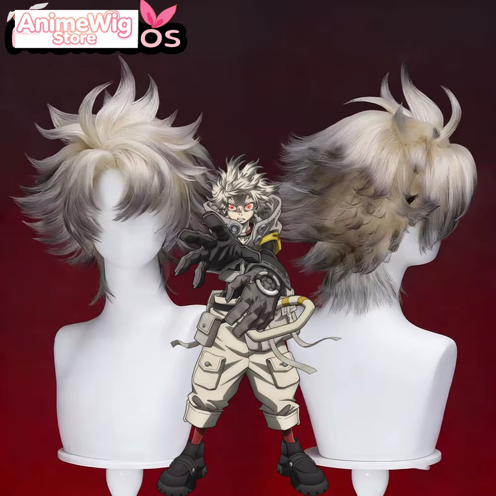 Perruque de cosplay Rudo Surebrec MiukoCosplay Anime Gachiakuta ガチアクタCosplay