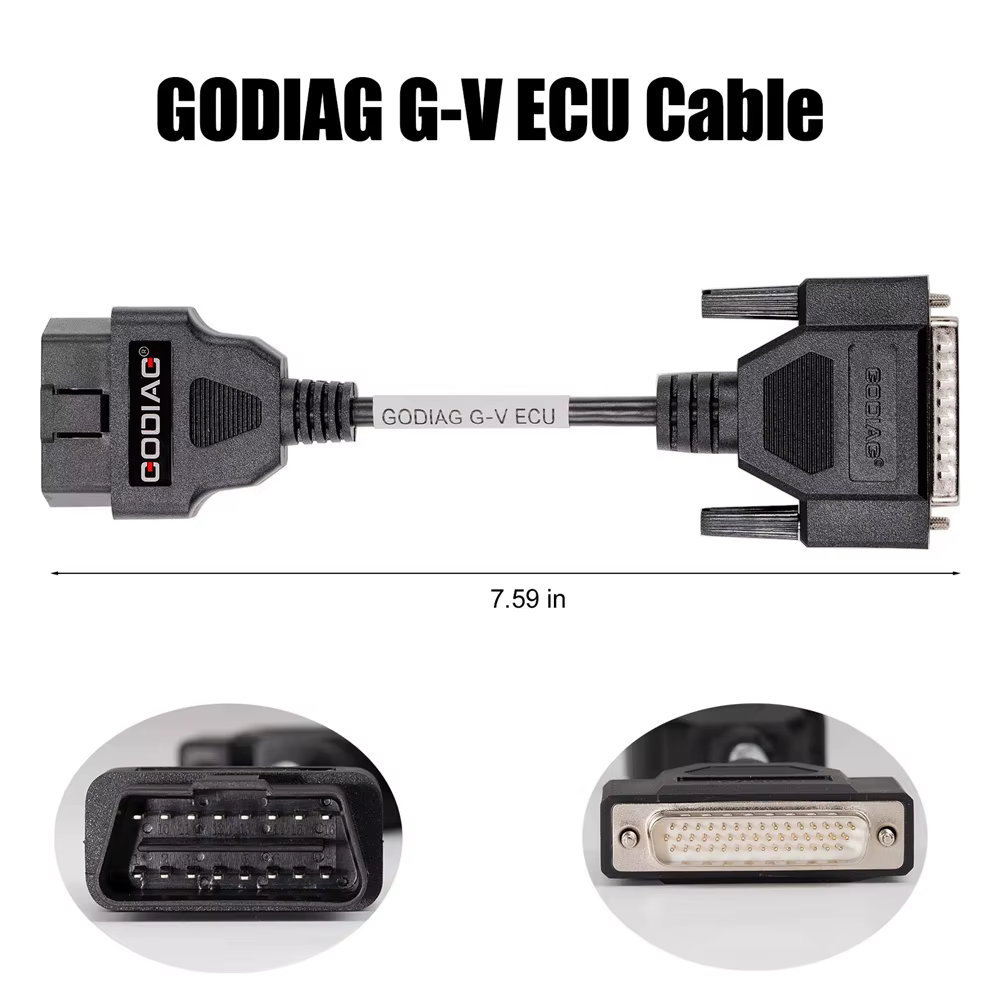 Câble ECU G-V GODIAG pour connecter Xhorse Zagreb TI PROG avec GTknit ou GTknit + GPT BENCH BOOT pour lire et écrire des données