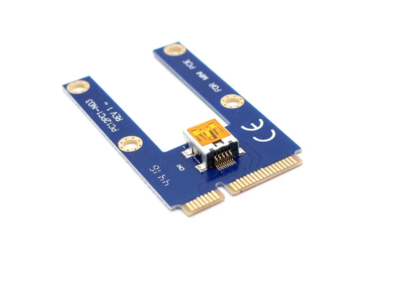 60 cm USB 3.0 Mini PCI-E vers PCIe PCI Express 1x à 16x Extender Riser carte adaptateur câble d'extension pour Bitcoin BTC Miner Mining