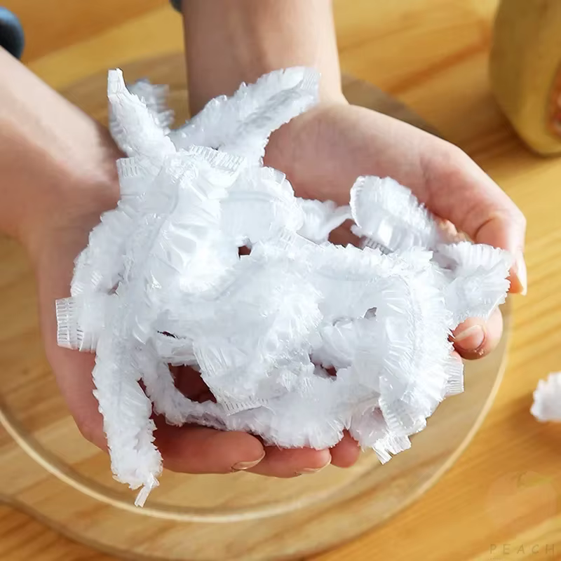 Couvercle jetable de conservation des aliments frais, 100 pièces, couvercles de stockage des aliments en plastique, couvercles de bol réutilisables, couvercles extensibles, sac de couverture élastique
