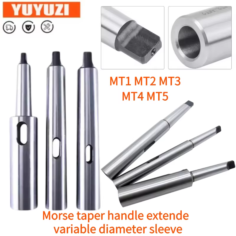 Adaptateur de rallonge conique Morse MT1 MT2 MT3 MT4, manchon réducteur d'extension pour perceuse, support Morse