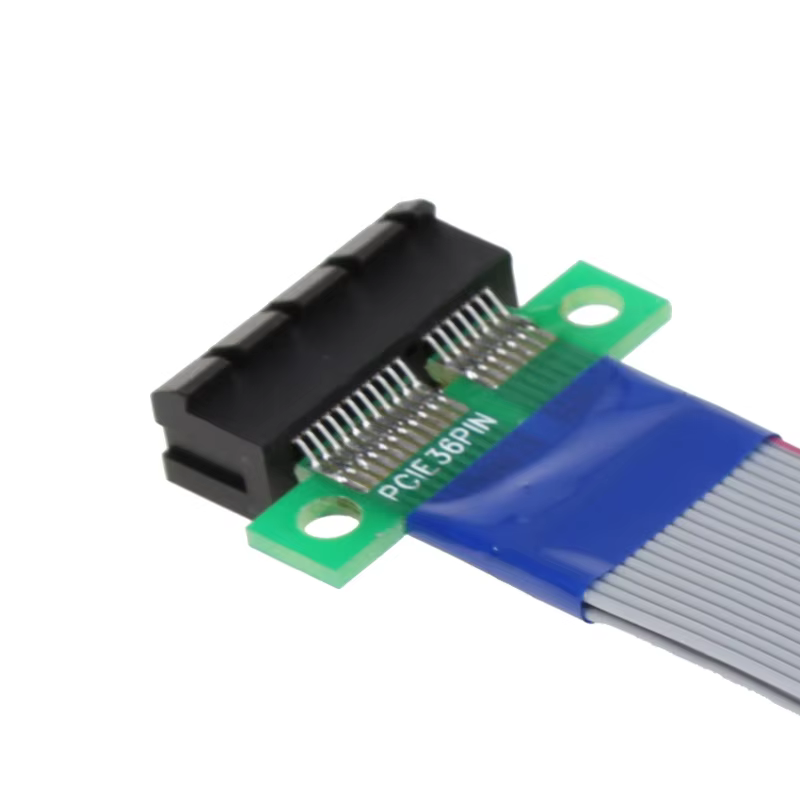 Câble convertisseur PCI pour carte EXPRESS 1X à 1X Riser, prolongateur PCIE X1 Exten