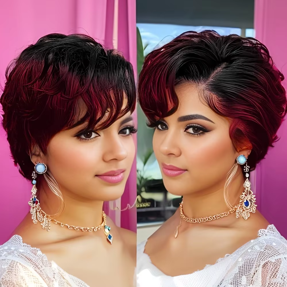 Perruque Lace Front Wig naturelle transparente